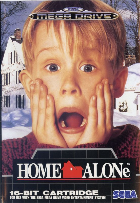 Home Alone box art for Sega Game Gear
